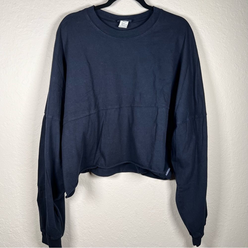 🔥NEW🔥”Nashville” Spirit Jersey lightweight crop sweatshirt 🔥 oversized 🔥 XXL - Picture 2 of 9